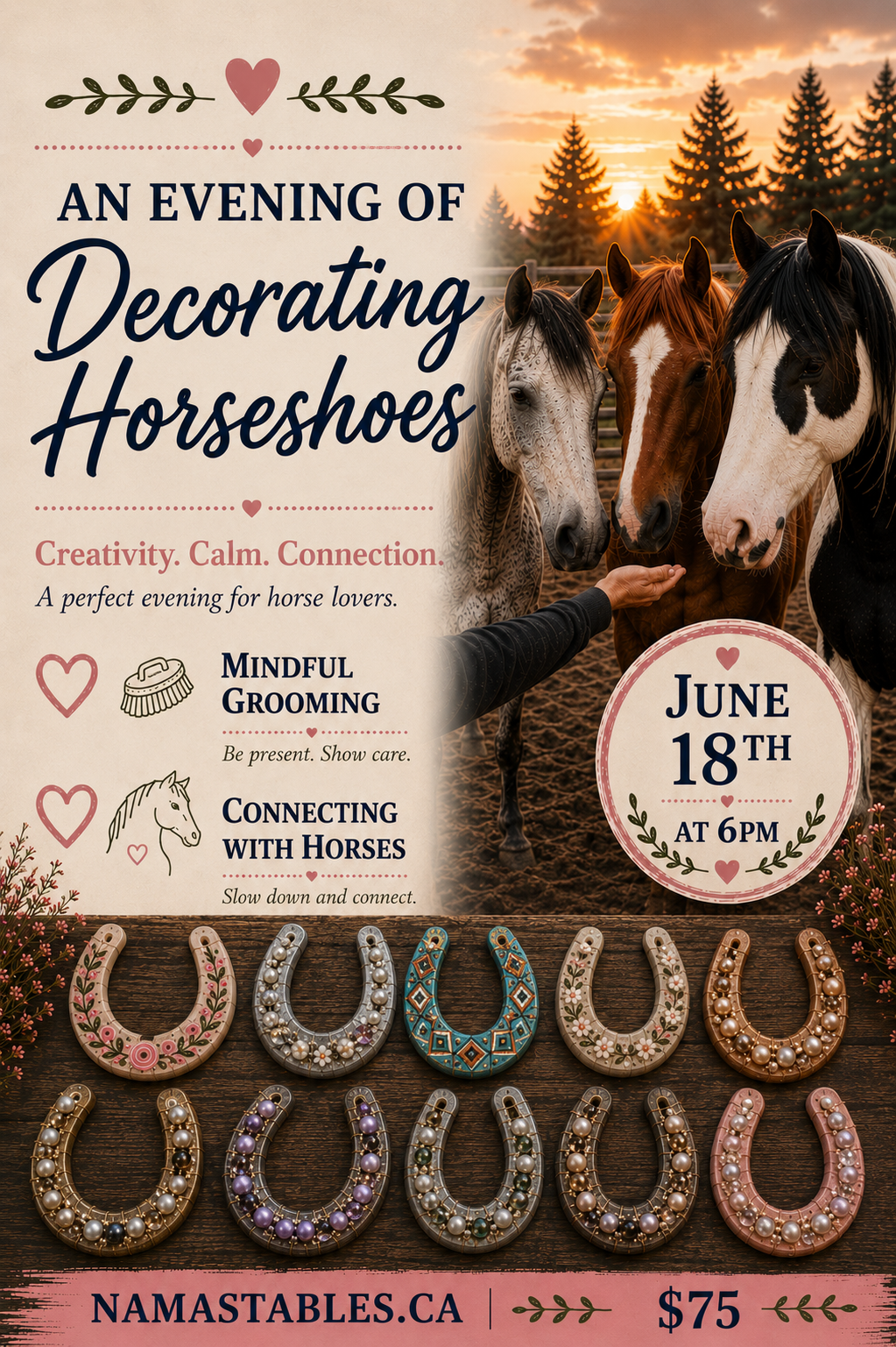 Horseshoe Decorating Workshop