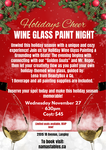 Wine Glass Paint Night